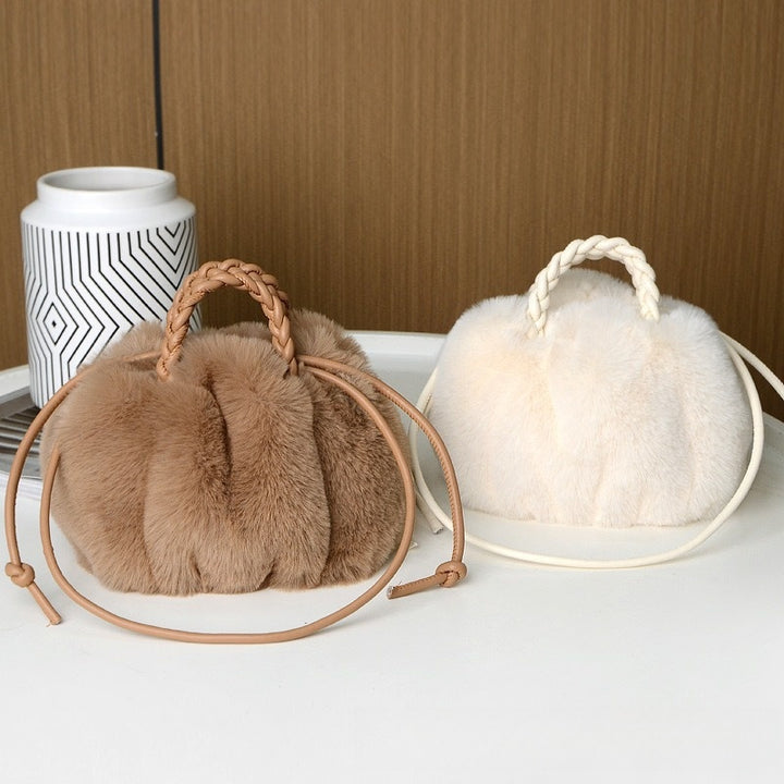 Pomme Plush Crossbody Bag
