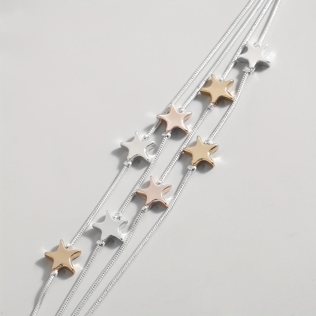 Constellation Layered Chain Bracelet
