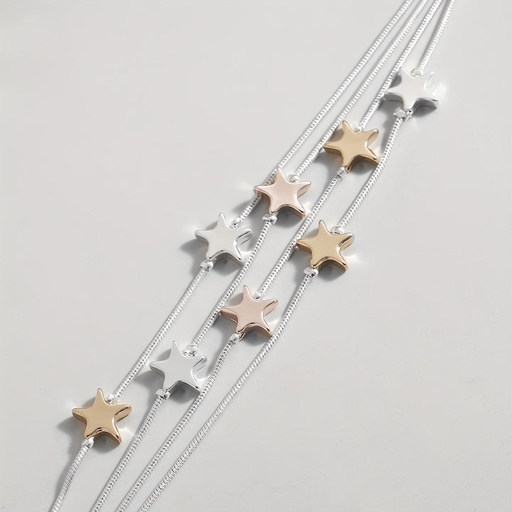 Constellation Layered Chain Bracelet