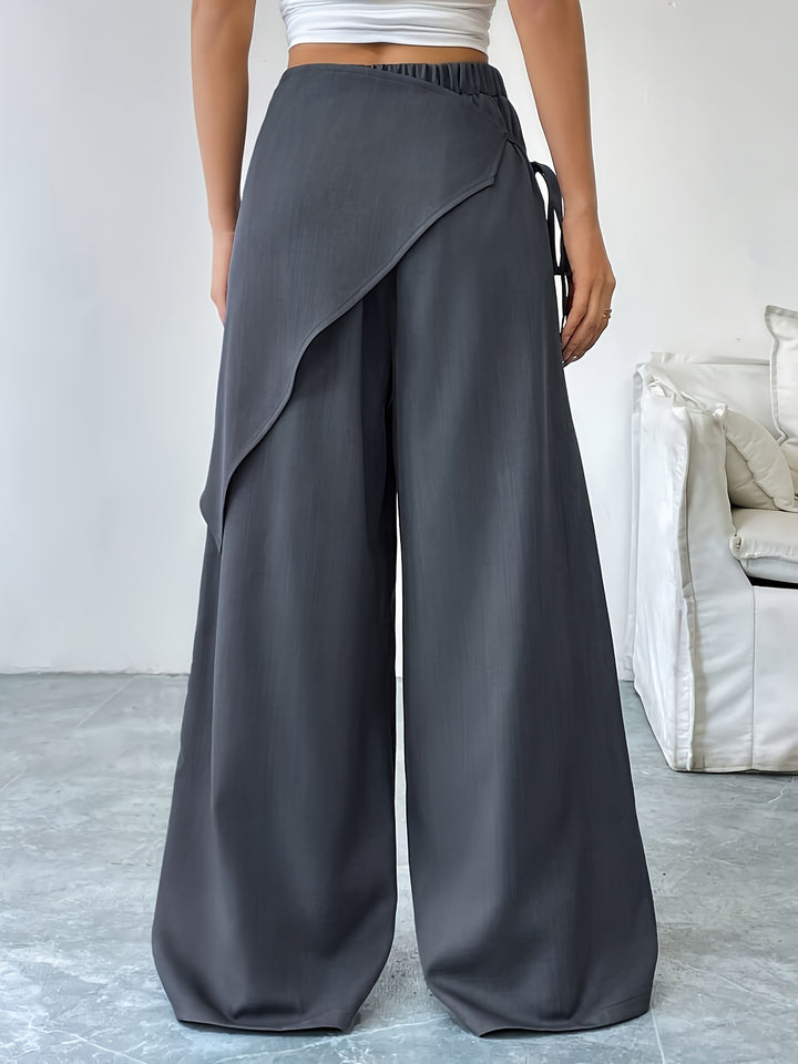 Vivia Wrap-Front Pant