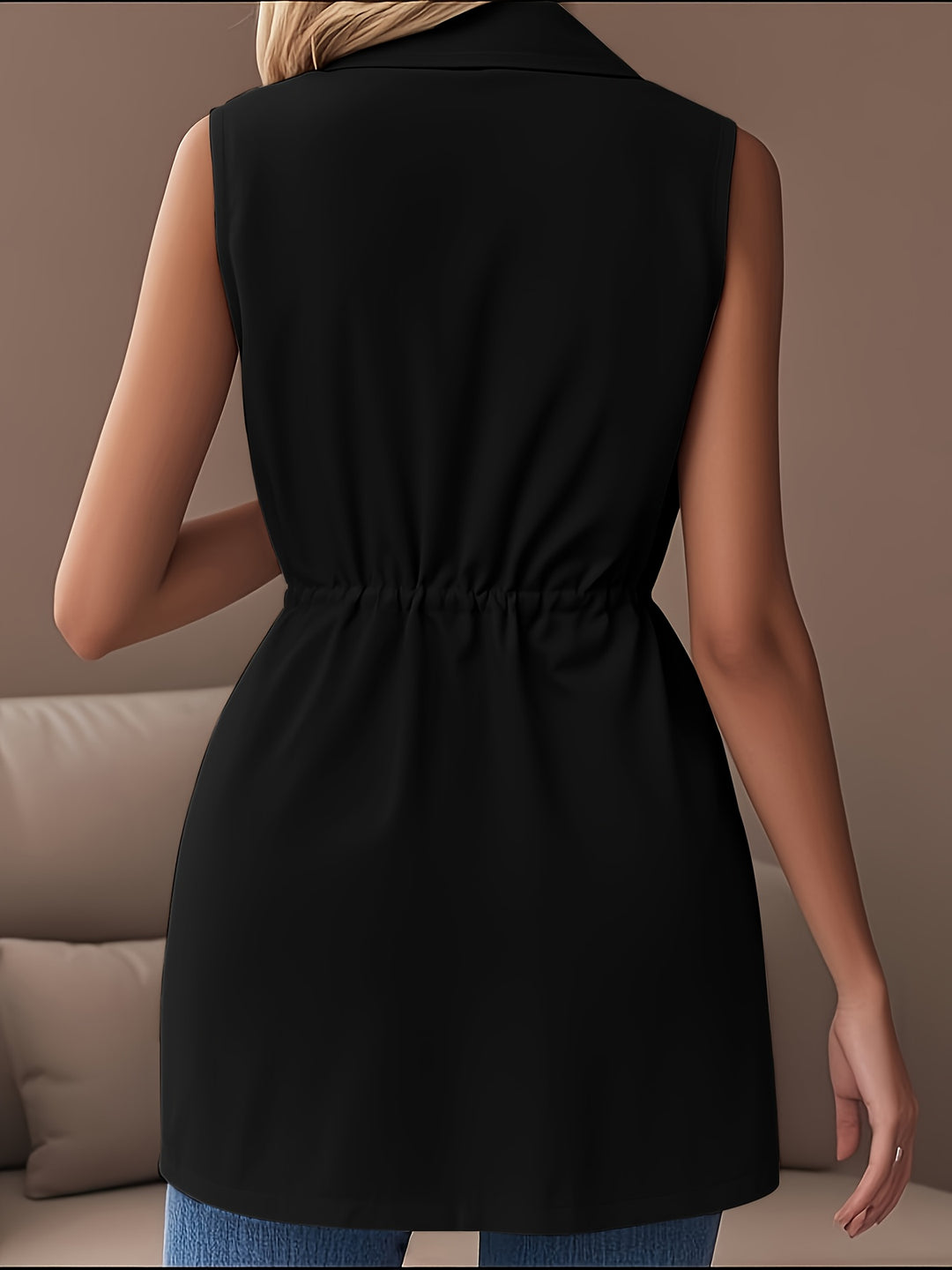 Camille Longline Vest