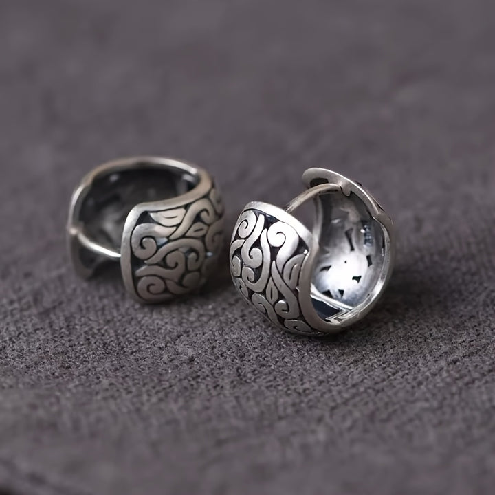 Relic Sterling Silver Earrings