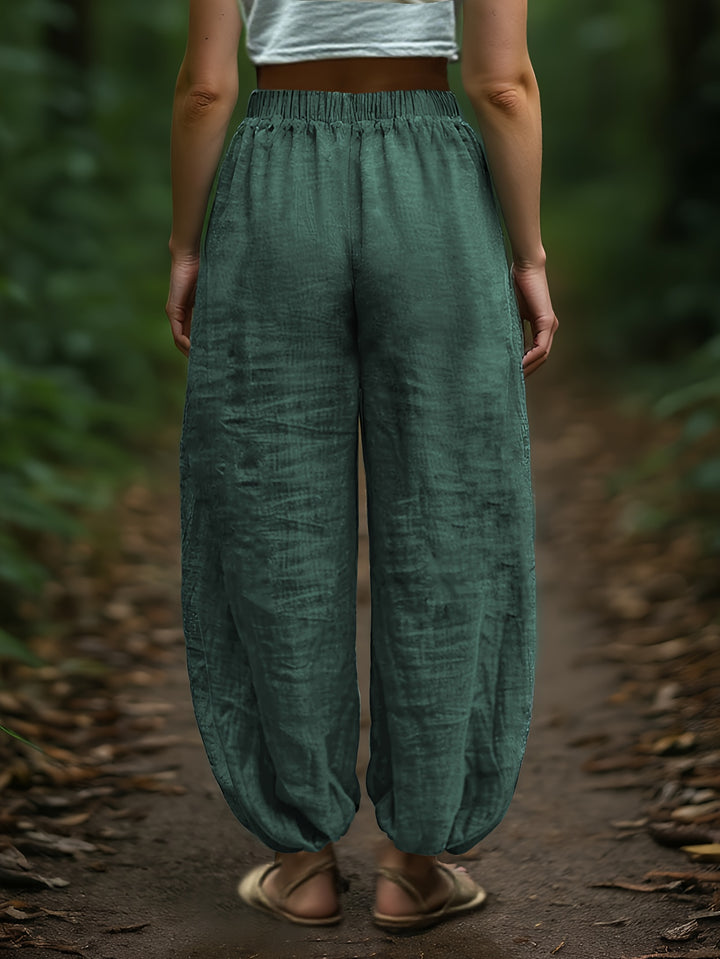 Terra Linen Harem Pant