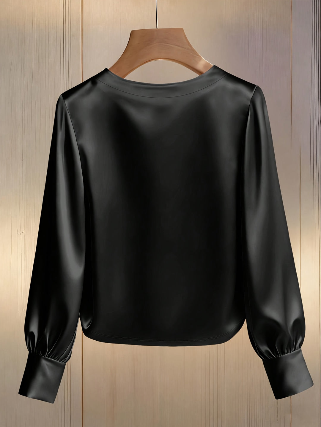 Cassia Pearl Satin Blouse