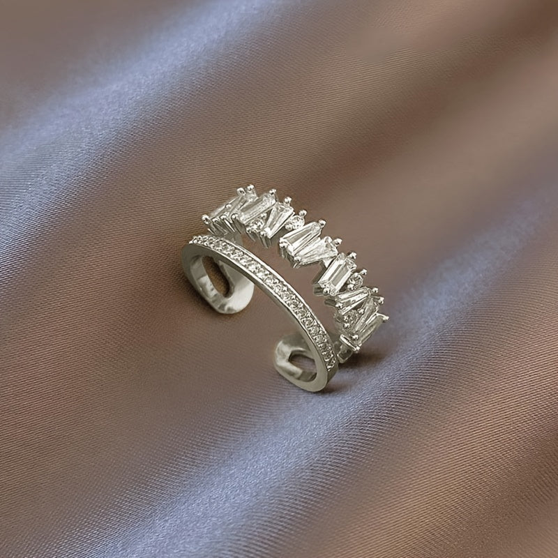 Velisse Double Band Ring