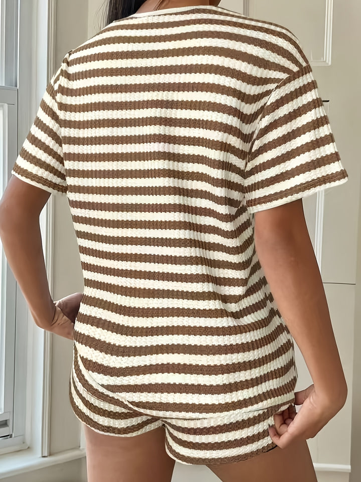 Sunday Stripe Lounge Set