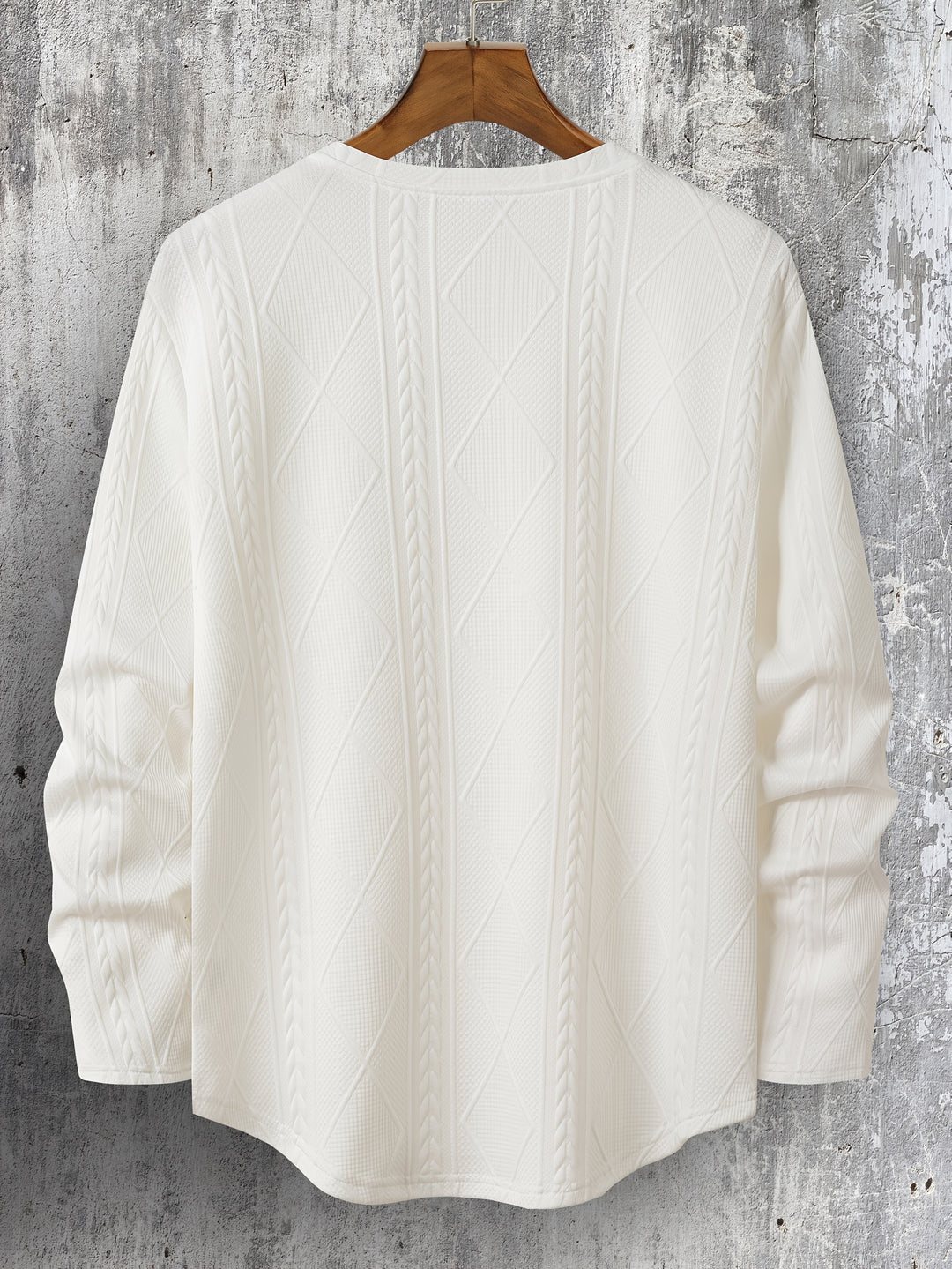 Verso Cable Knit Crewneck