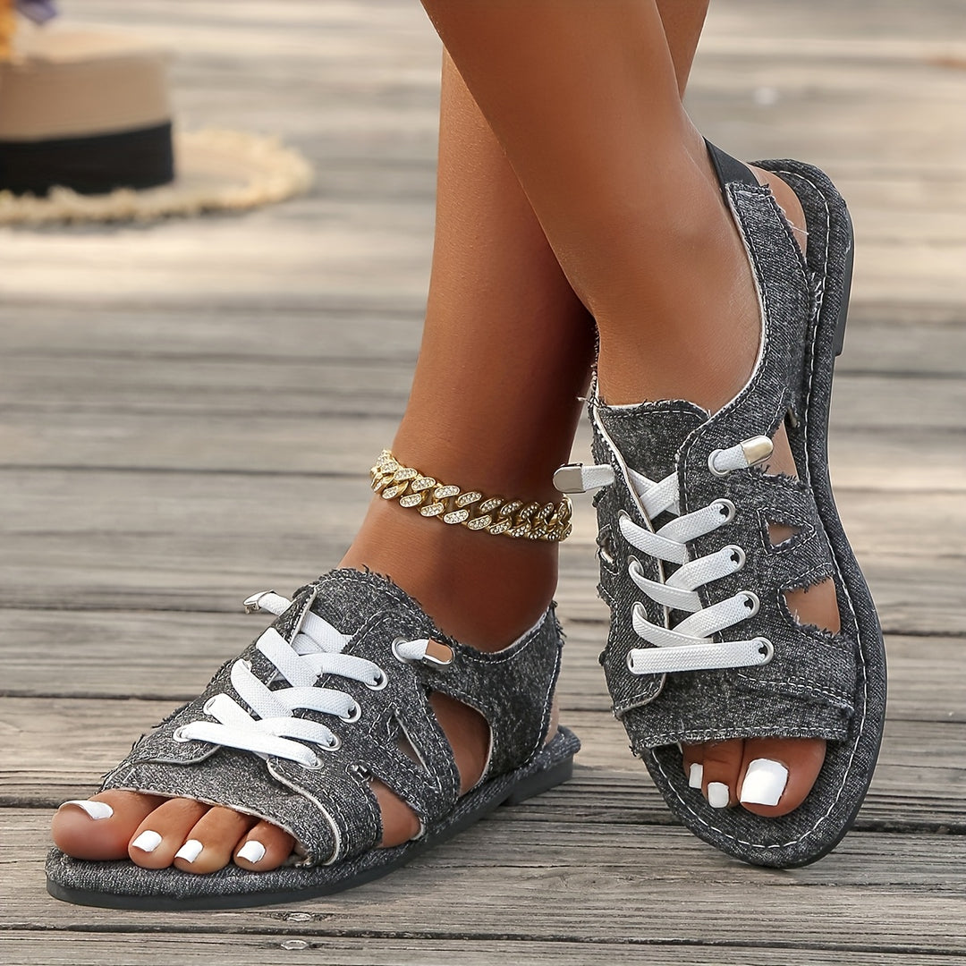 Weekend Canvas Sandal