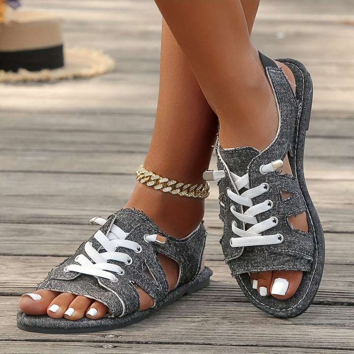 Weekend Canvas Sandal