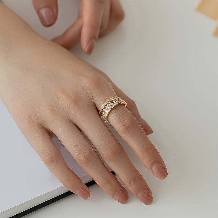 Velisse Double Band Ring