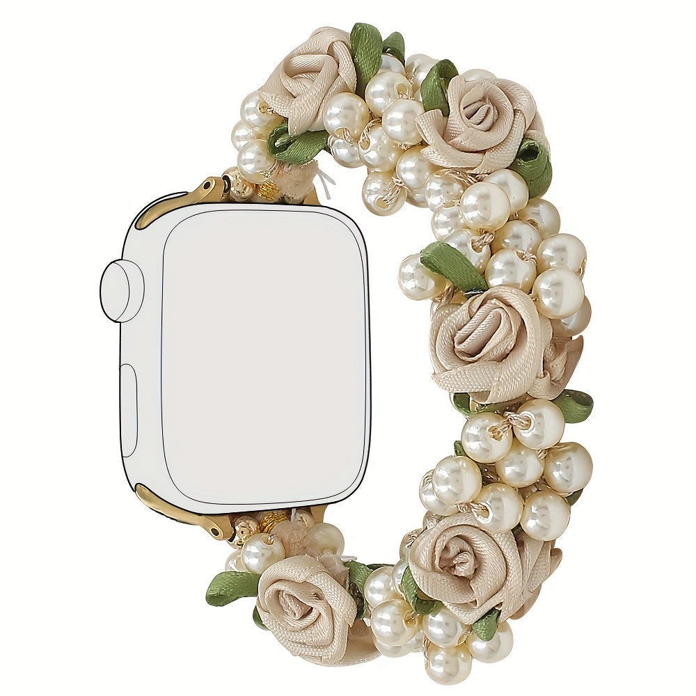 Rosette Pearl Apple Watch Band