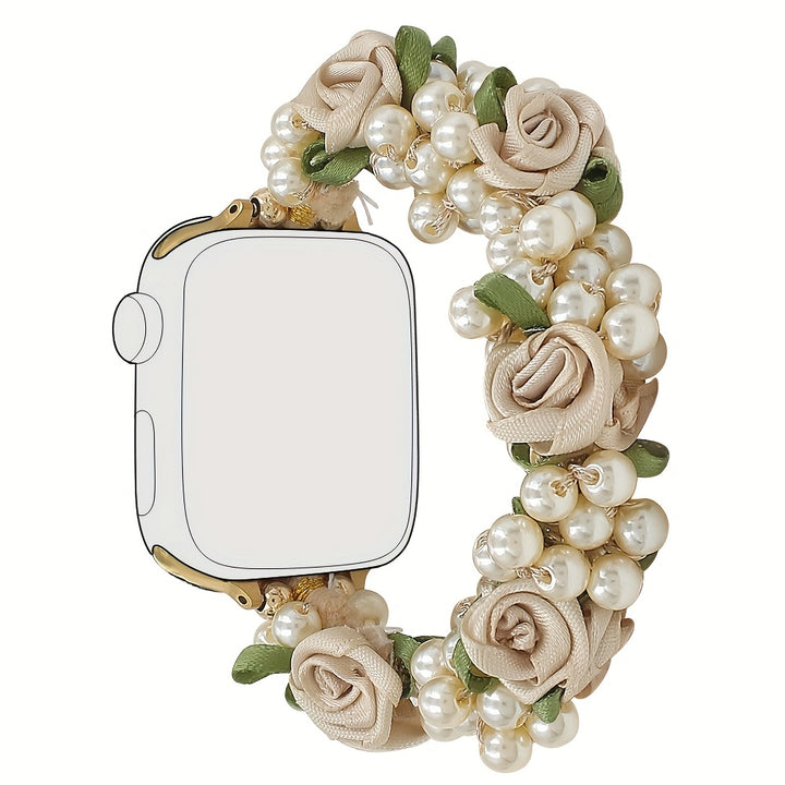 Rosette Pearl Apple Watch Band