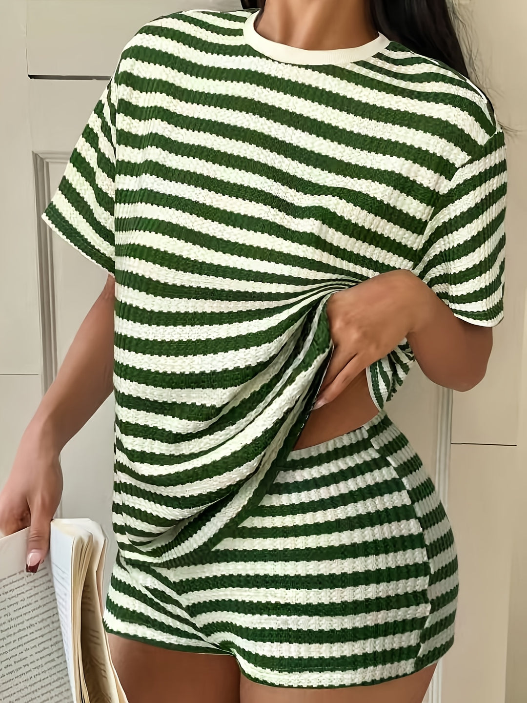 Sunday Stripe Lounge Set