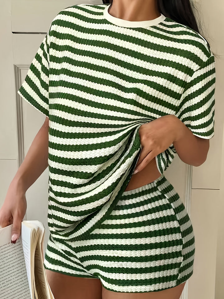 Sunday Stripe Lounge Set