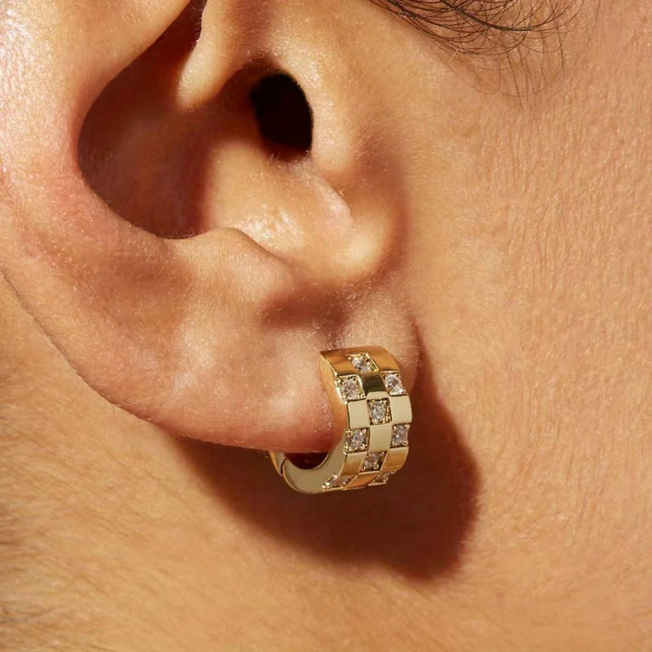 Zuma Mosaic Hoop Earrings