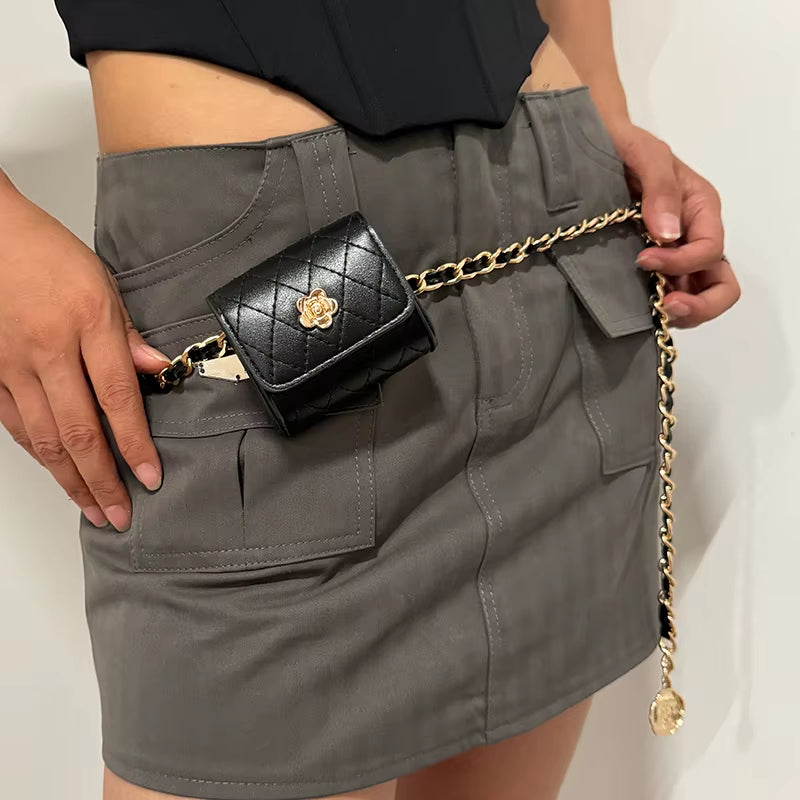 Heiress Mini Chain Waist Bag