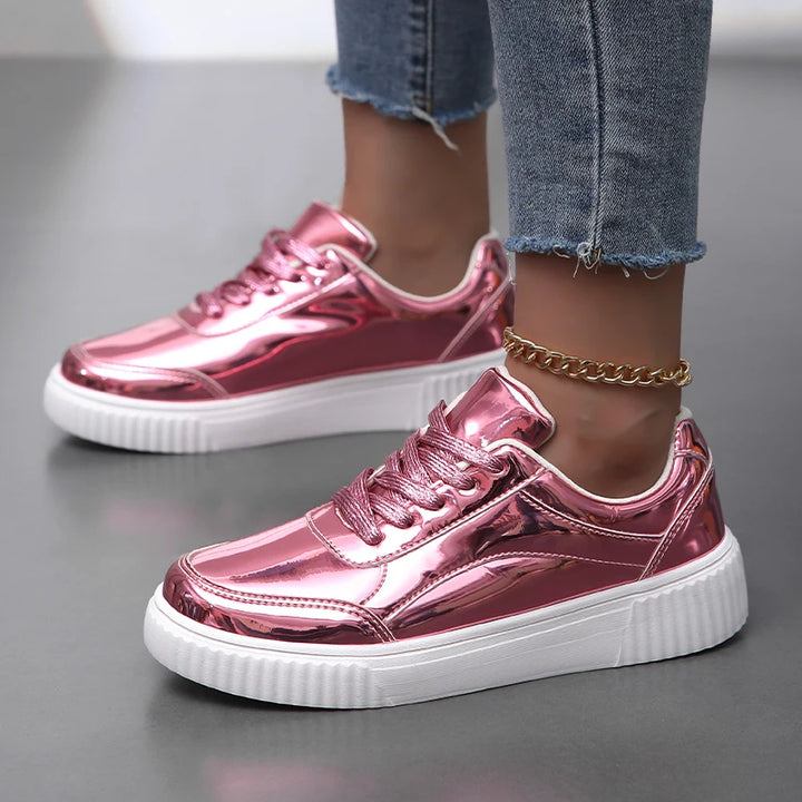 Gilded Allure Sneaker