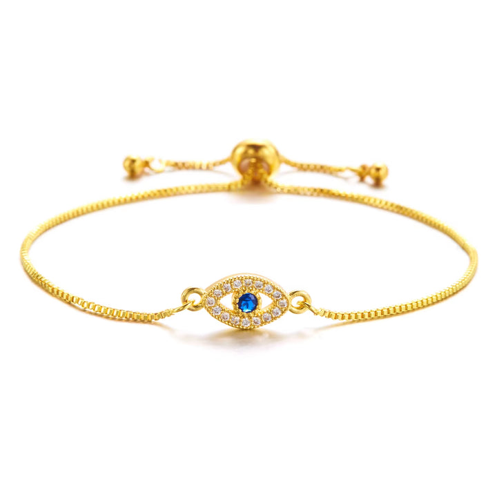 Ethereal Eye Zircon Bracelet