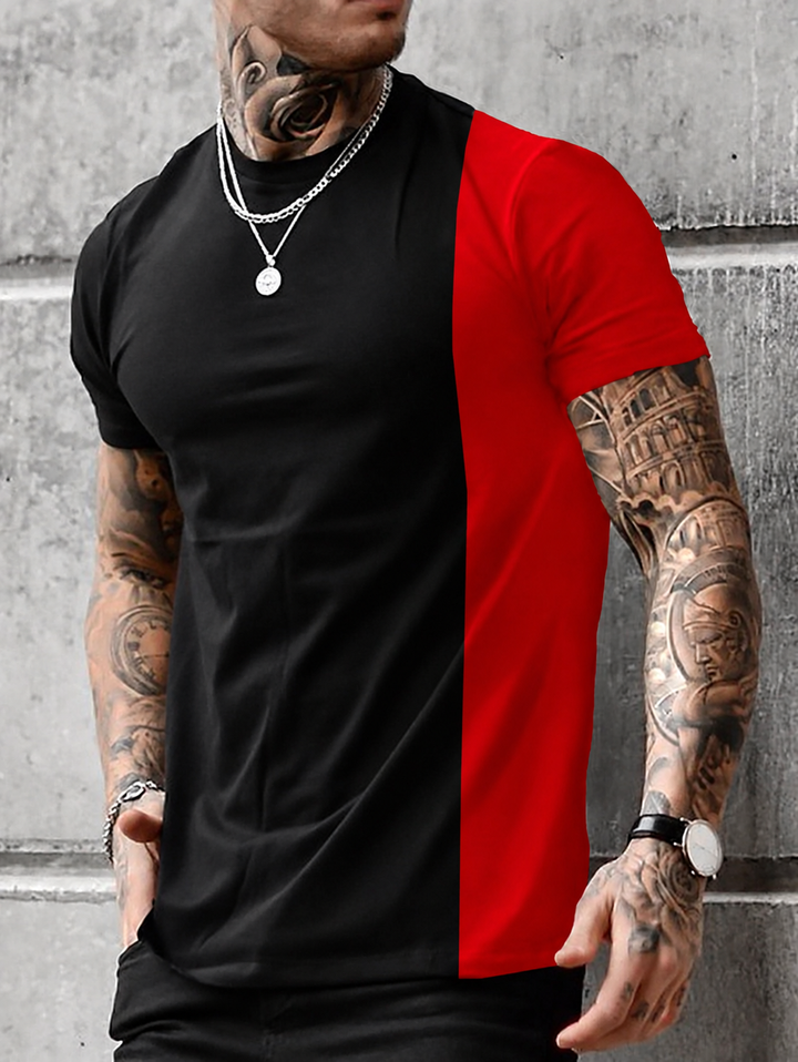 Offset Panel Tee