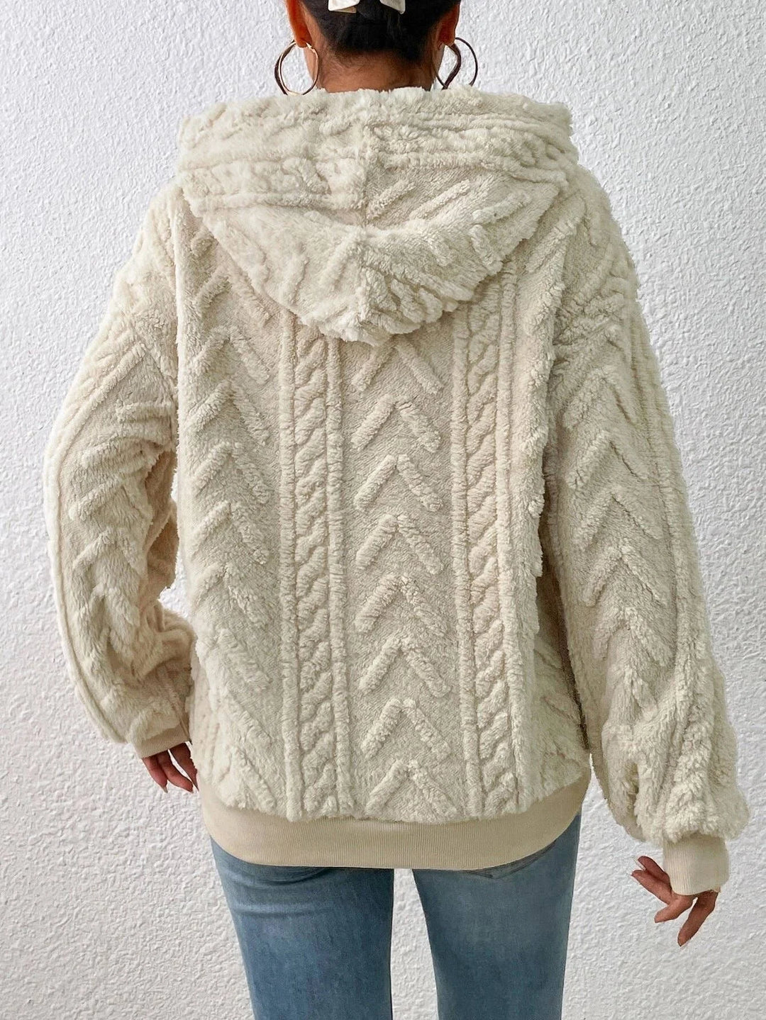 Elyse Plush Knit Pullover