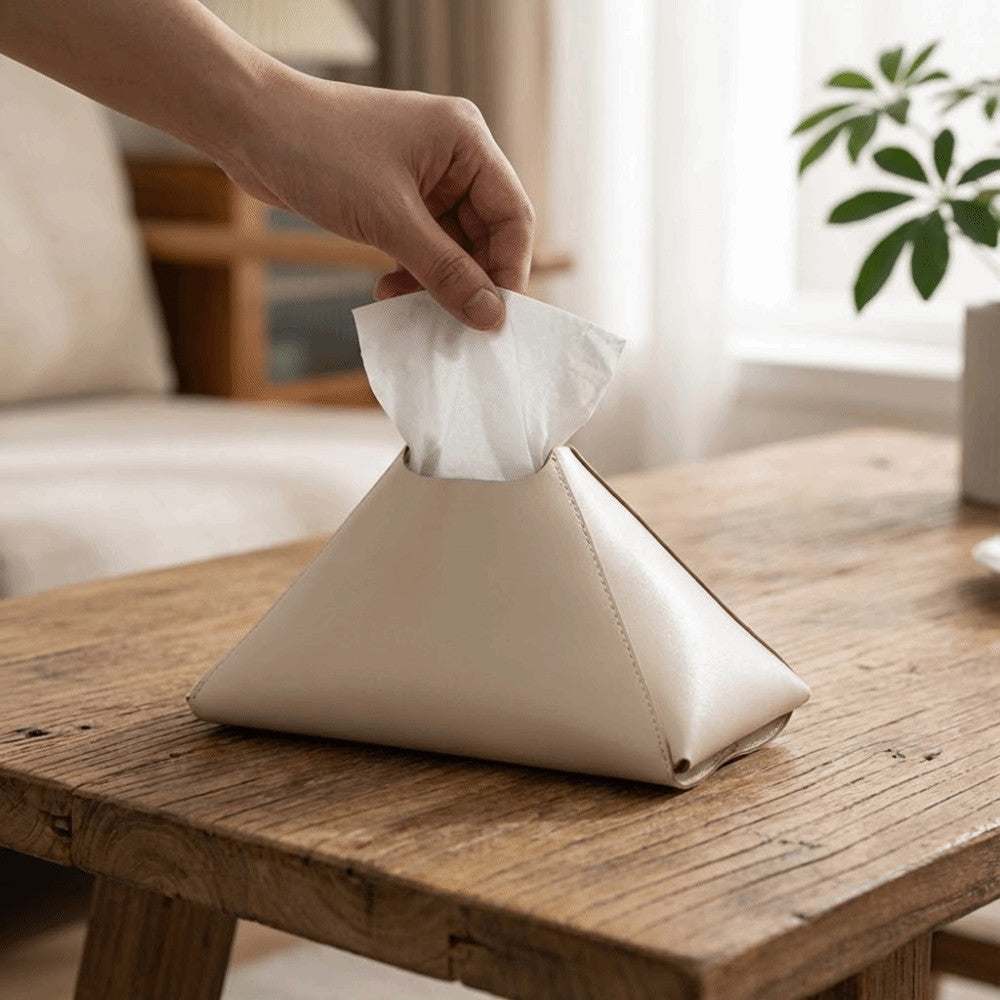 Pyramid Tissue Holder