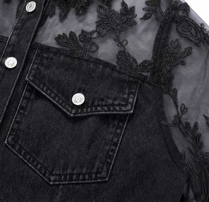 Wildflower Denim Dress