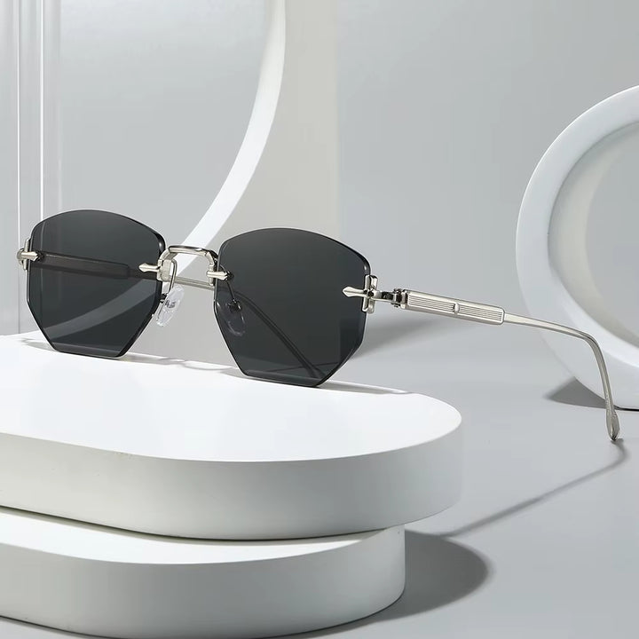 Hexon Rimless Sunglasses