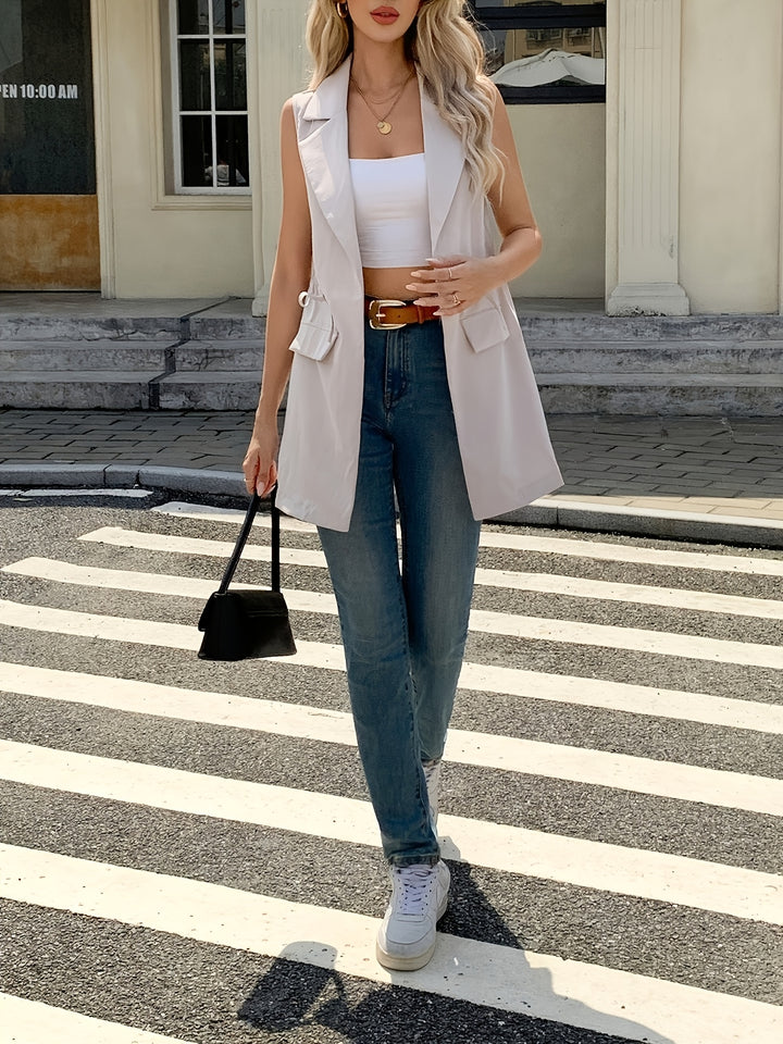 Camille Longline Vest