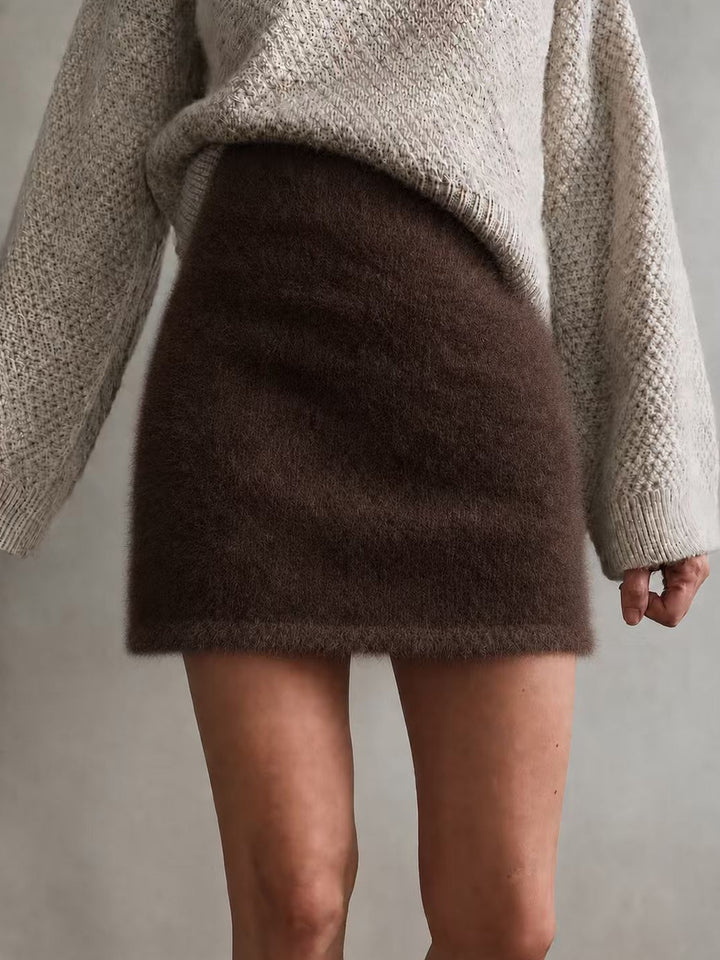 Cosette Brushed Mini Skirt