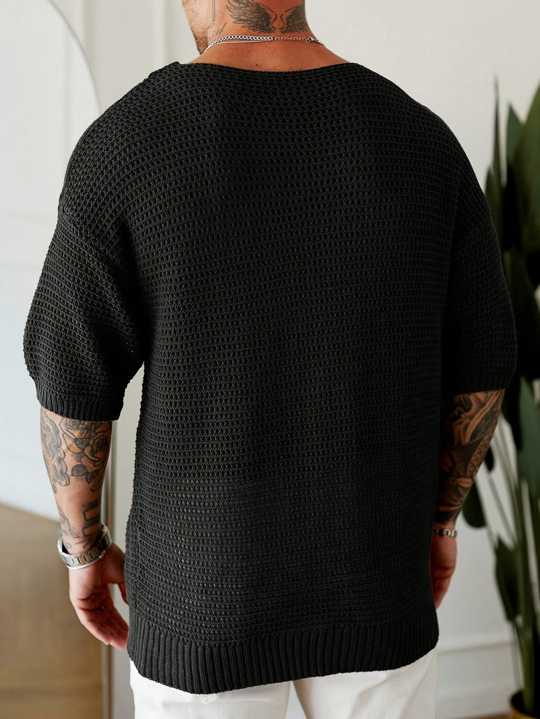 Cabo Open-Knit Tee
