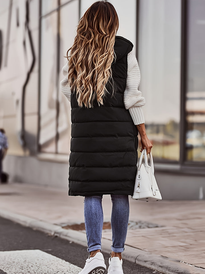 Ellis Longline Puffer Vest