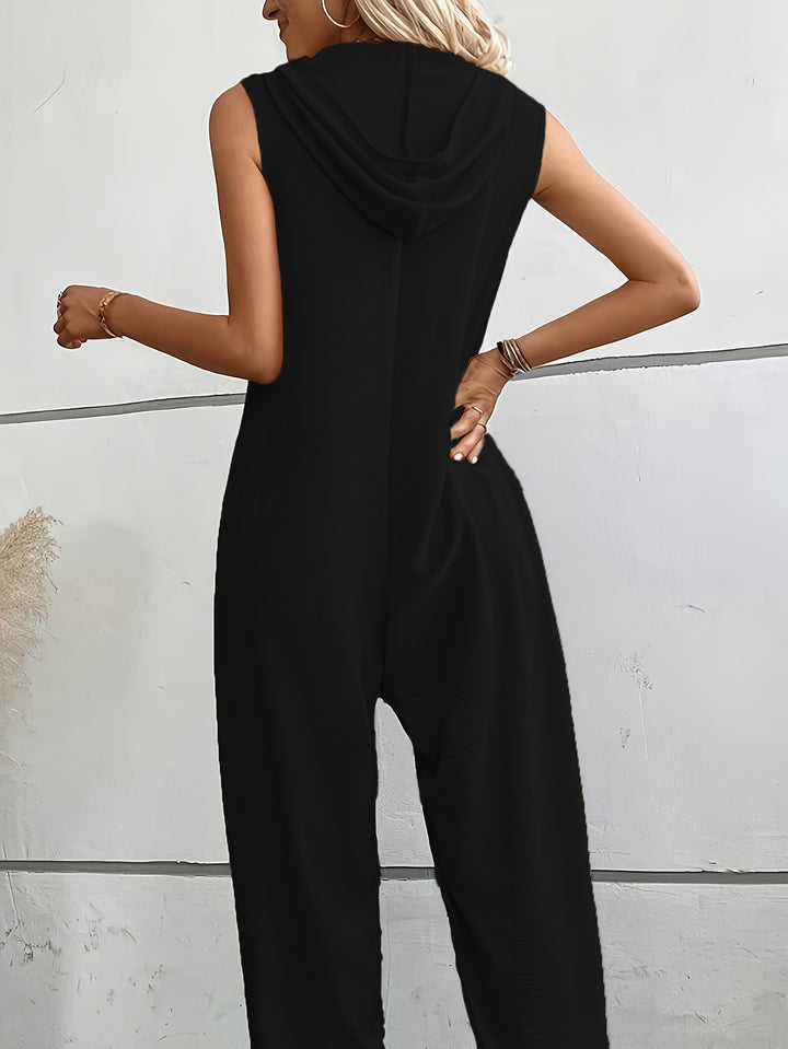 Nahla Hooded Jumpsuit
