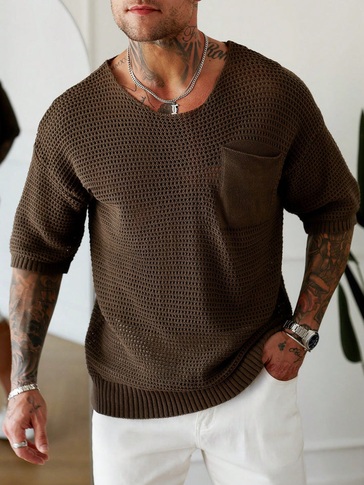 Cabo Open-Knit Tee