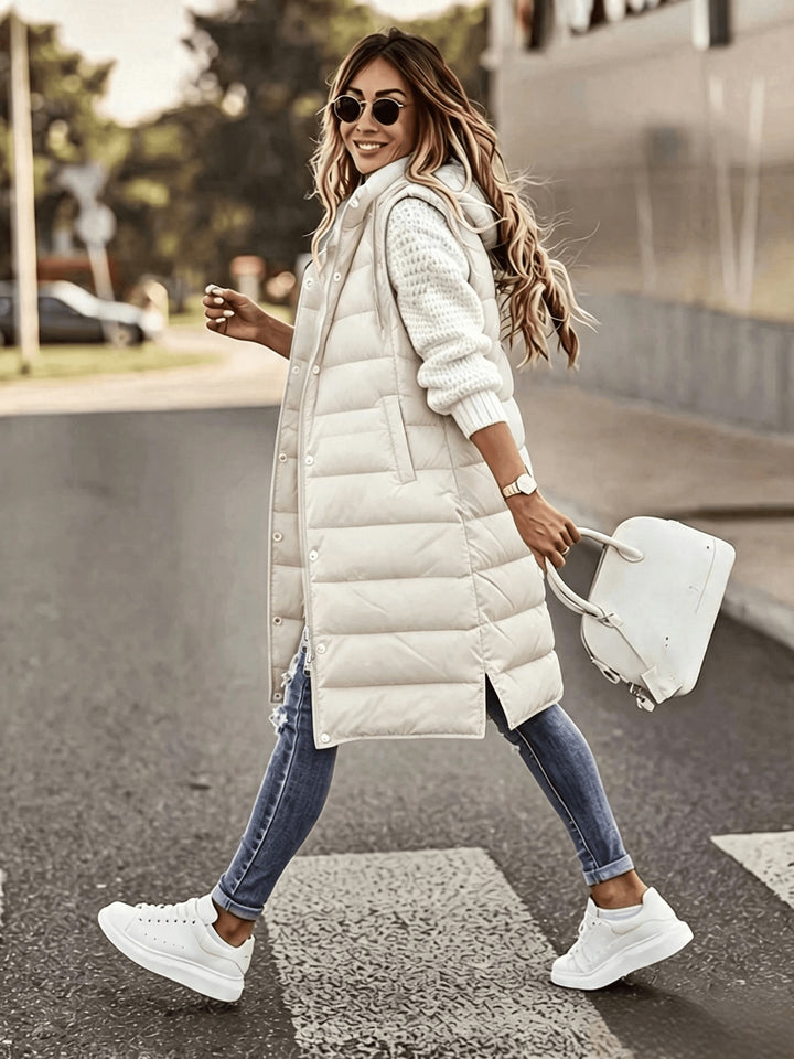 Ellis Longline Puffer Vest