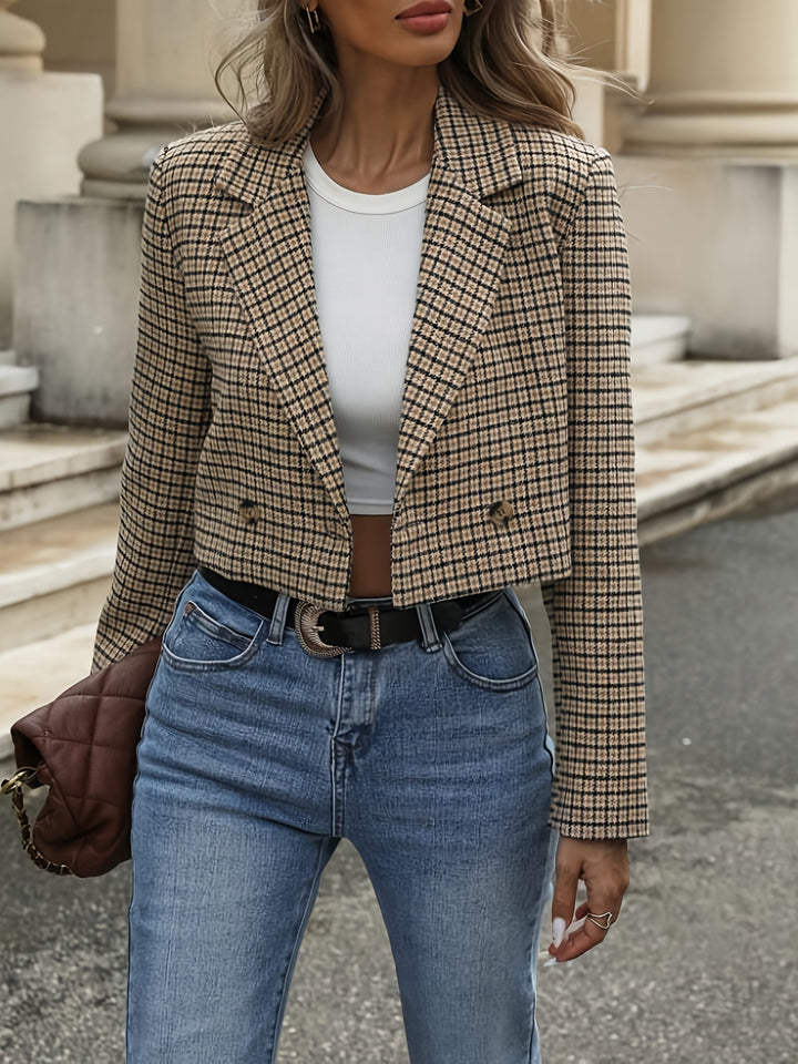 Aubrey Check Blazer