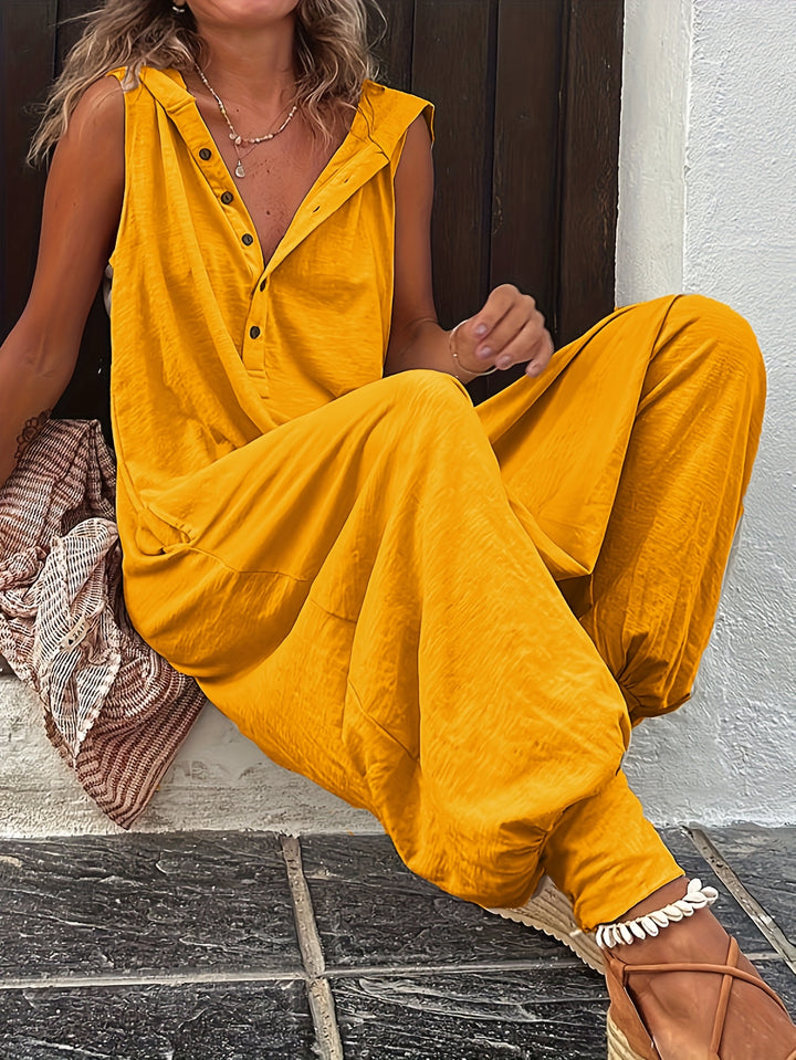 Nahla Hooded Jumpsuit