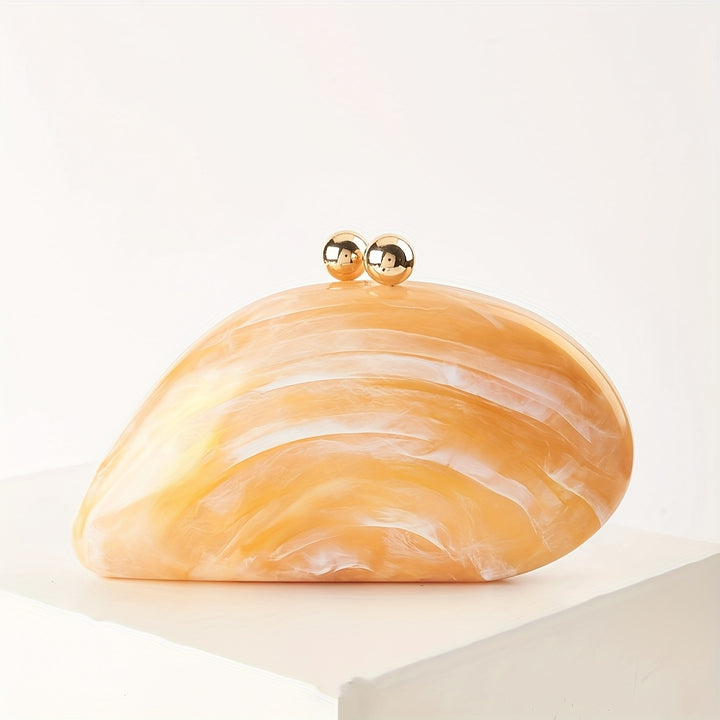 Marblea Acrylic Clutch Bag