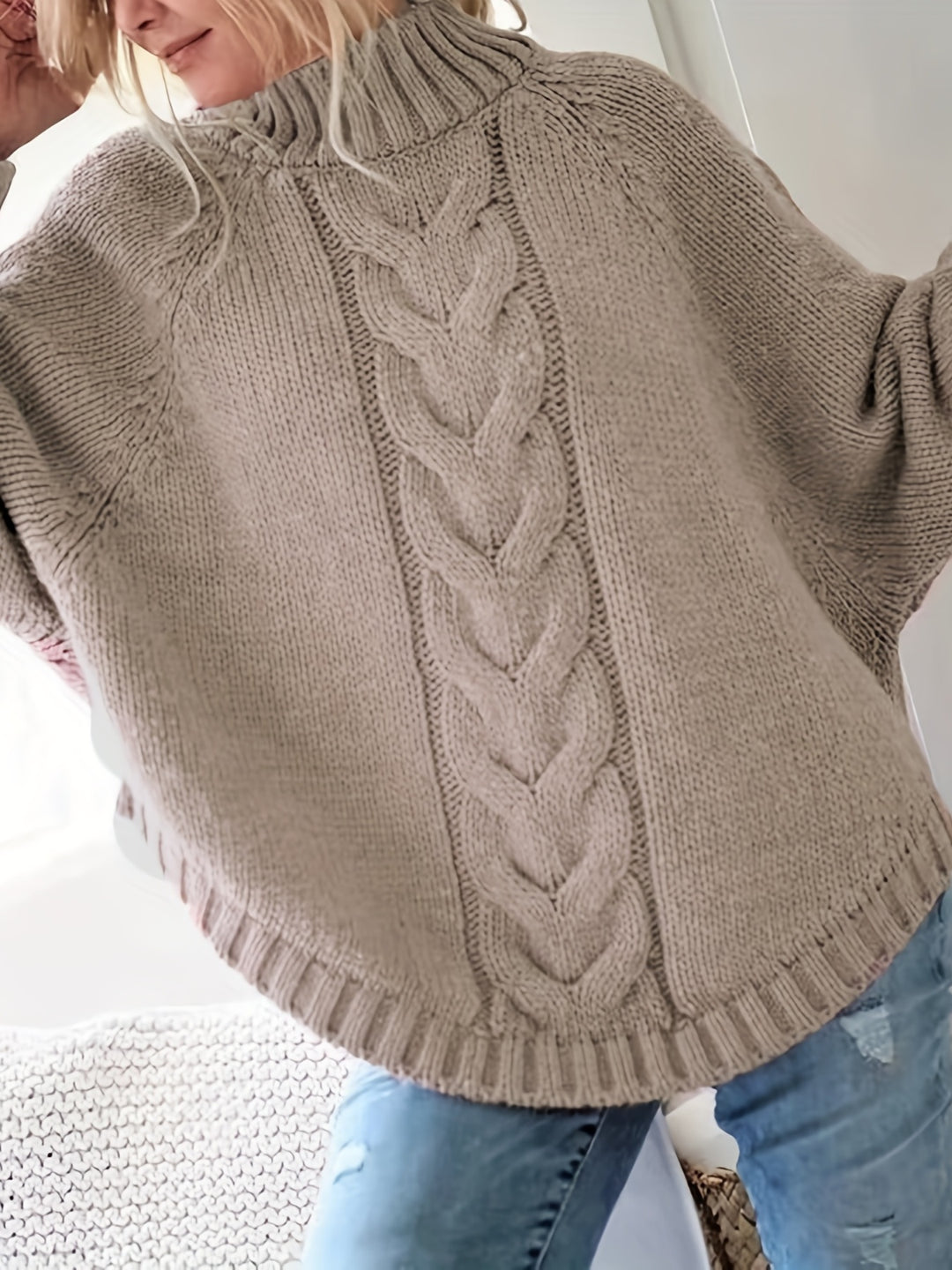 Colette Cable-Knit Sweater