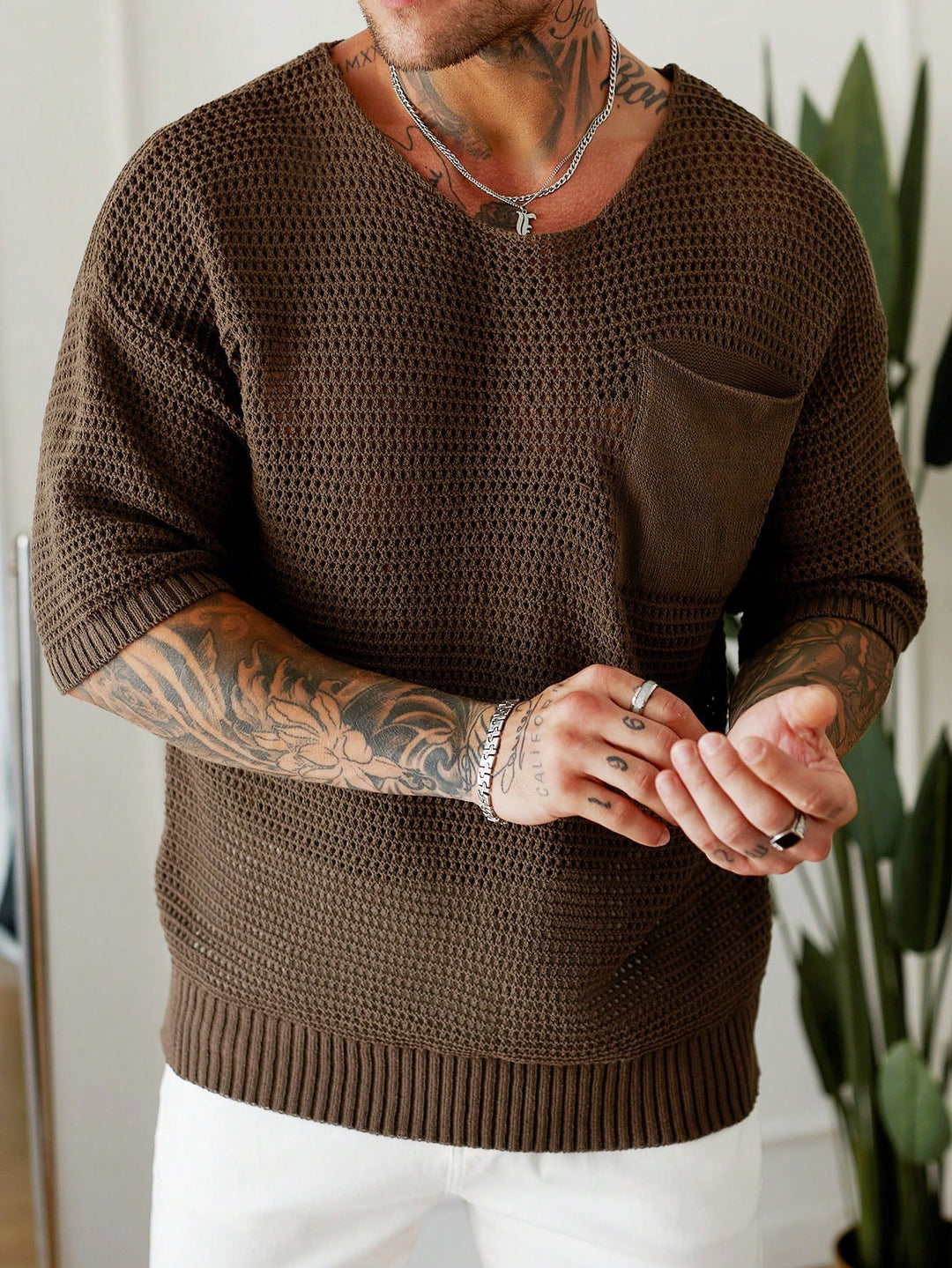 Cabo Open-Knit Tee
