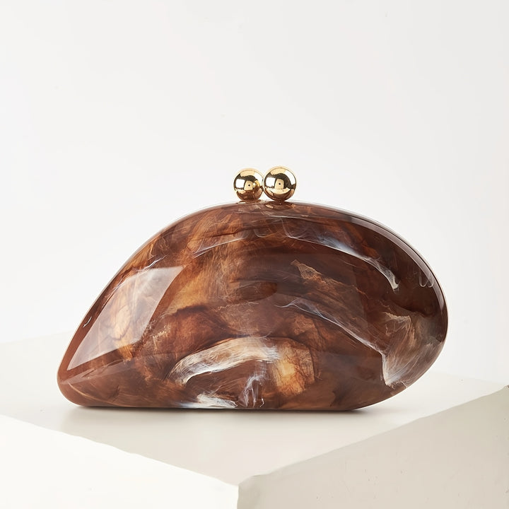 Marblea Acrylic Clutch Bag