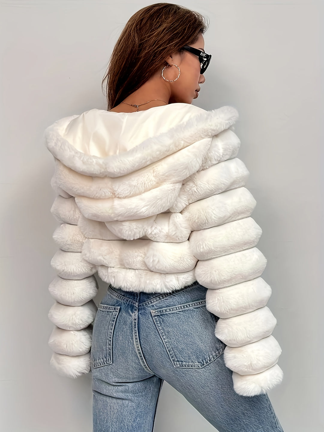 Celine Faux Fur Coat
