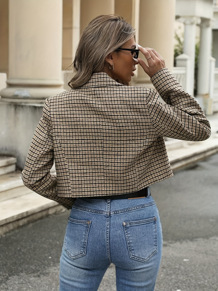 Aubrey Check Blazer
