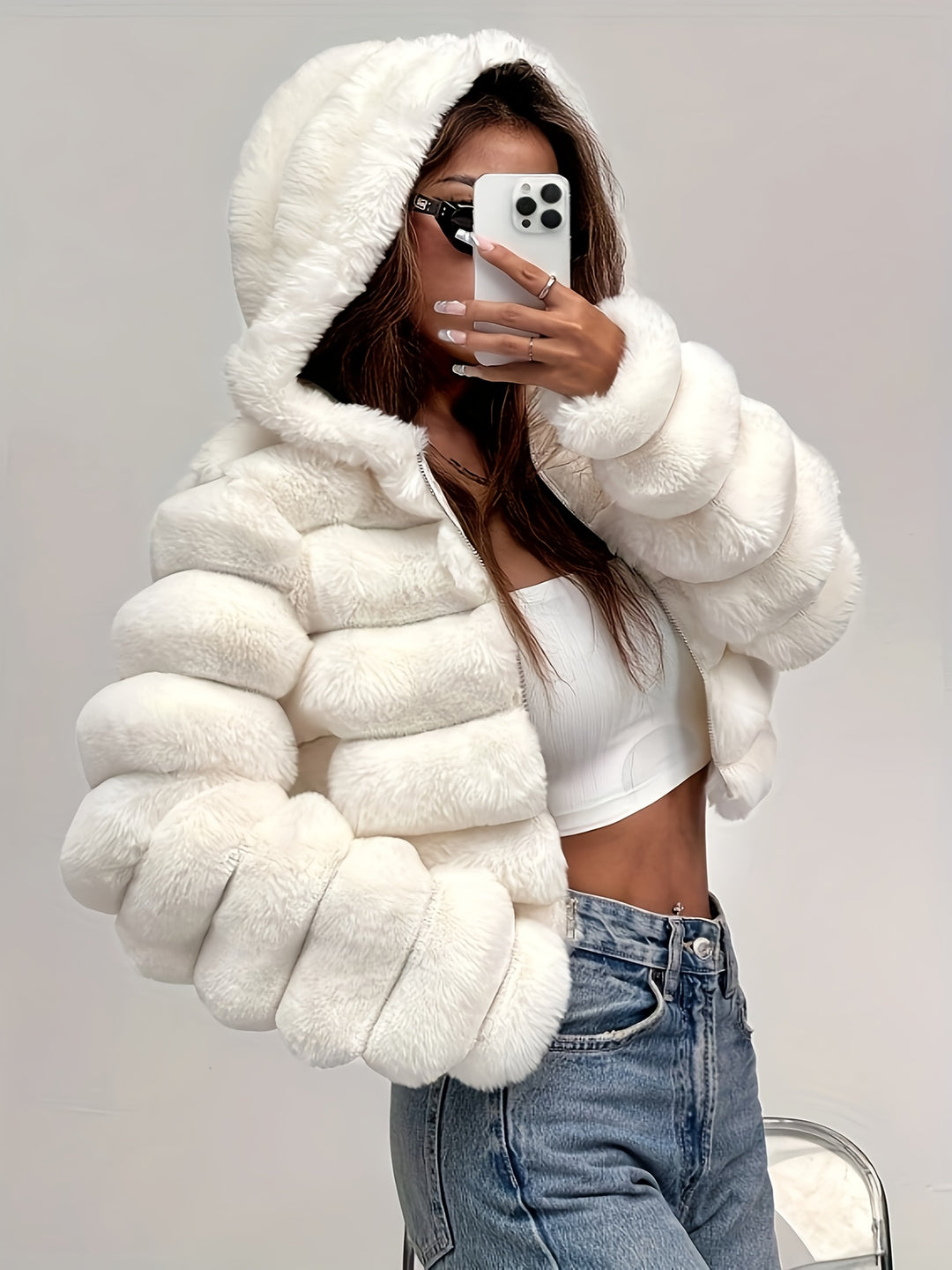 Celine Faux Fur Coat