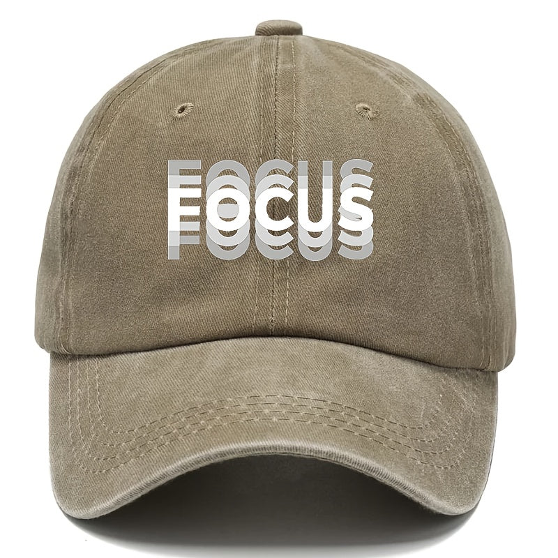 Focus Washed Cap