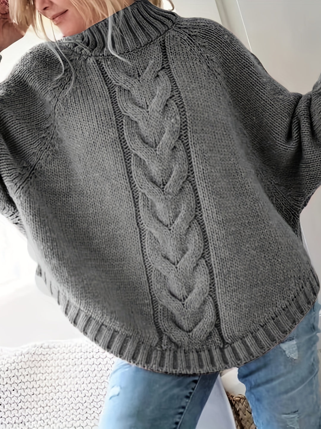 Colette Cable-Knit Sweater
