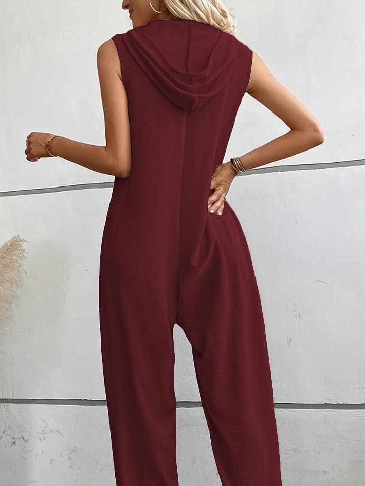 Nahla Hooded Jumpsuit