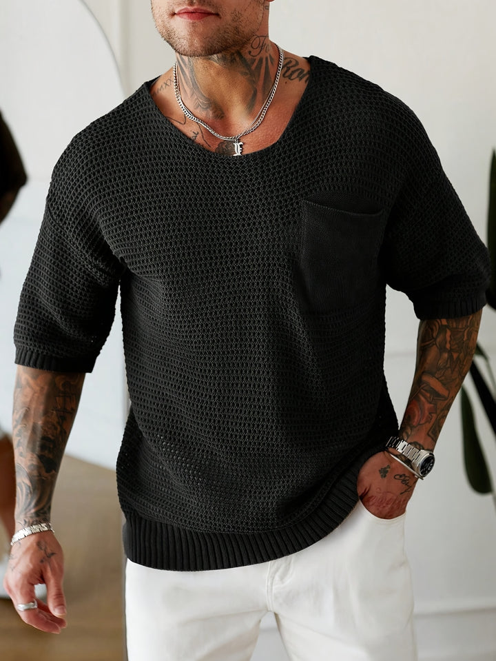 Cabo Open-Knit Tee