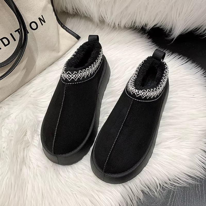 Alpine Fleece Mules