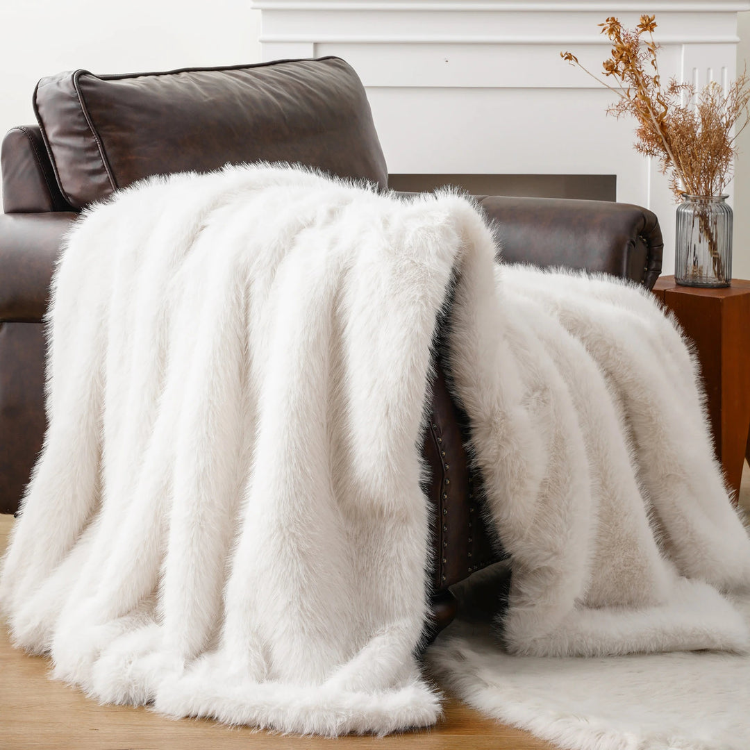 Haven Faux Fur Throw Blanket