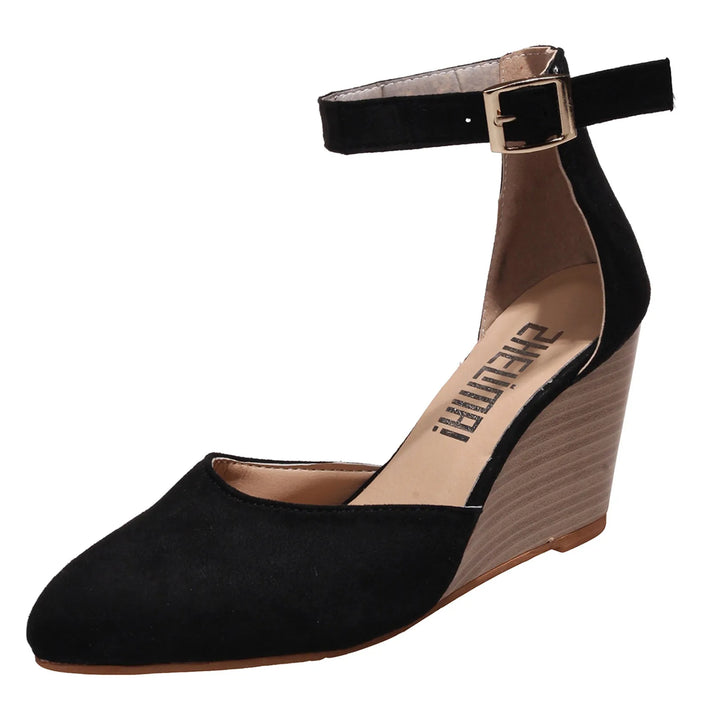 Seraphina Suede Wedge Heel